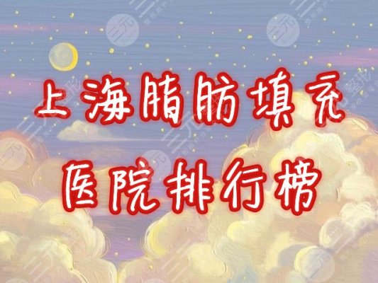 上海脂肪填充较好的医院是哪家？2024人气排行榜公布！