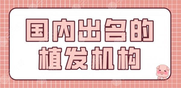 国内出名的植发机构有哪些?医院排行|北京新生、熙朵等上榜!附植发体验分 国内出名的植发机构有哪些?医院排行|北京新生、熙朵等上榜!附植发体验分