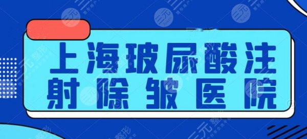 上海玻尿酸注射除皱医院哪个好?5家公立三甲机构,深受业内认可! 上海玻尿酸注射除皱医院哪个好?5家公立三甲机构,深受业内认可!