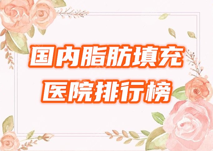 国内做脂肪填充的医院