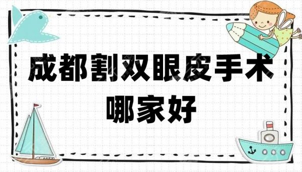 成都割双眼皮手术哪家好？实力测评：悦好、圣丹福、华美紫馨等5家